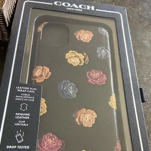 LIGHTLY USED IPhone 11!! Coach iPhone case